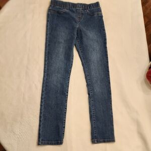 Kids Pant, Girls Osh Kosh B'gosh Jeggings, 8/8A, Blue Denim